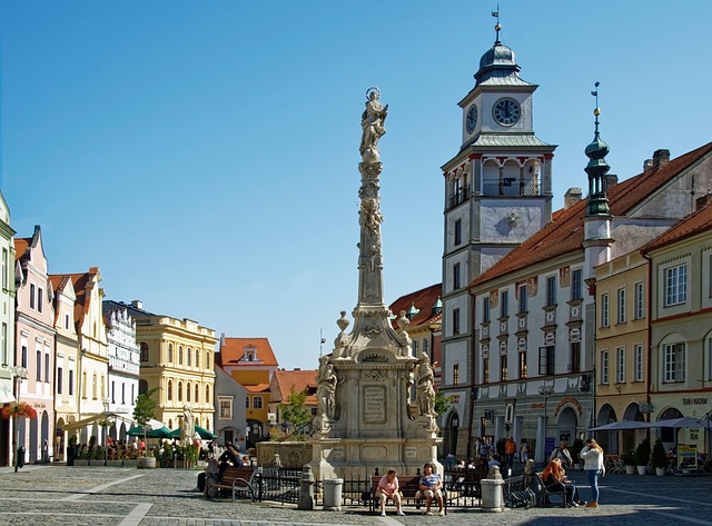 centrum Třeboně